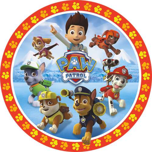 Paw Patrol Edible Icing Image - Click Image to Close